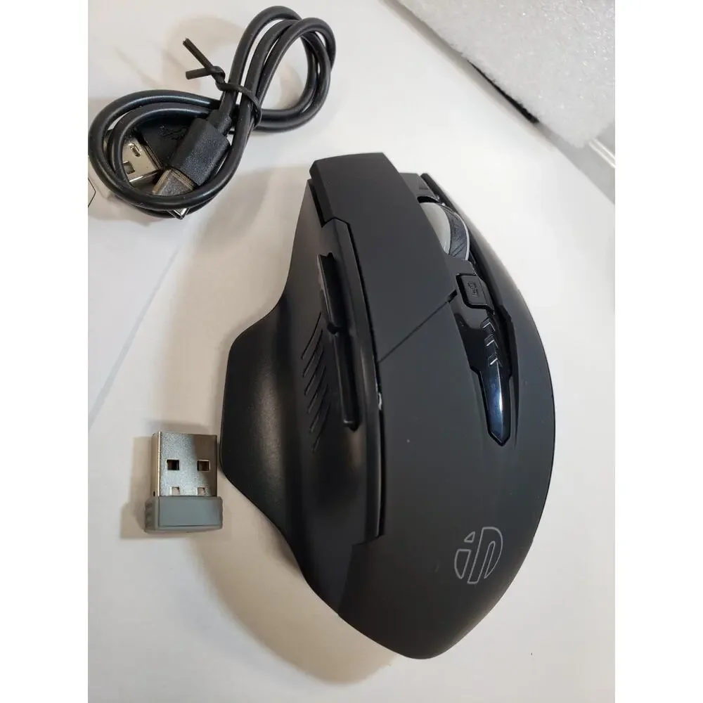 INPHIC Rechargeable 2.4G Optical Wireless Mouse Cordless Mice USB Nano Receiver